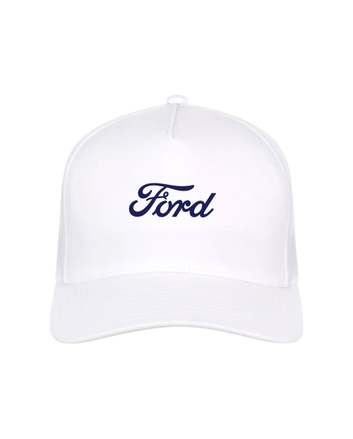 Generic Customized 5-Panel Cap-White